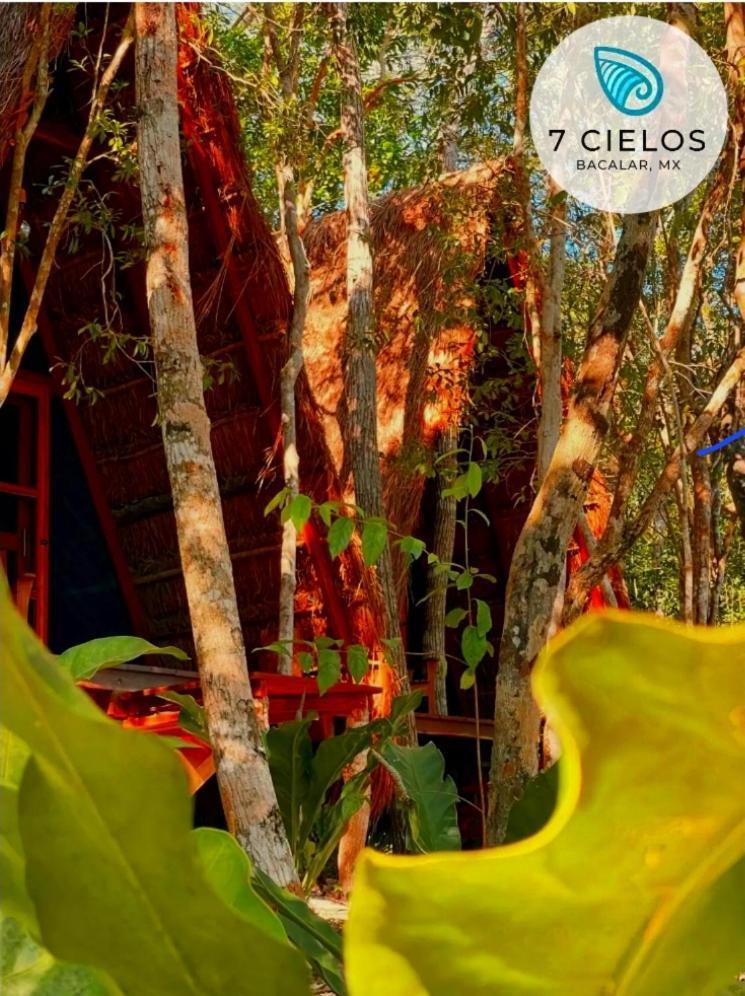 7 Cielos Bacalar. Dış mekan fotoğraf