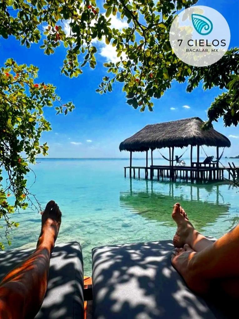 7 Cielos Bacalar. Dış mekan fotoğraf
