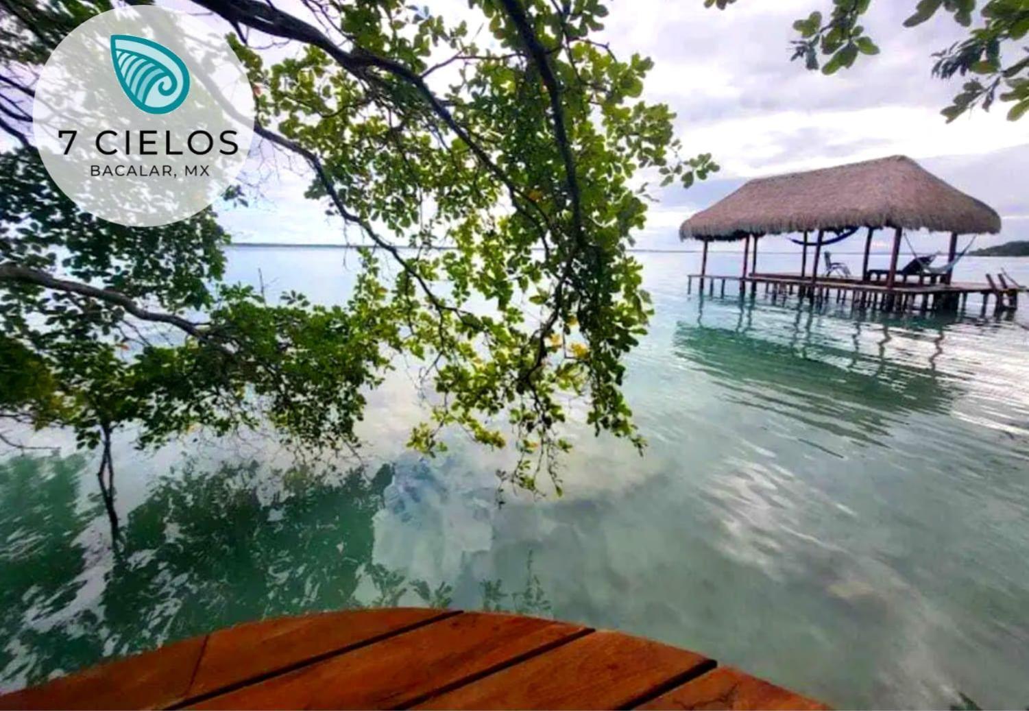 7 Cielos Bacalar. Dış mekan fotoğraf