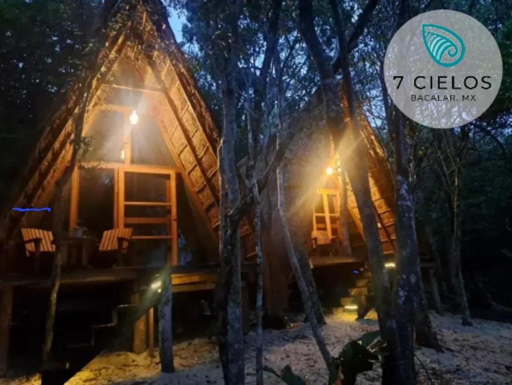 7 Cielos Bacalar. Dış mekan fotoğraf