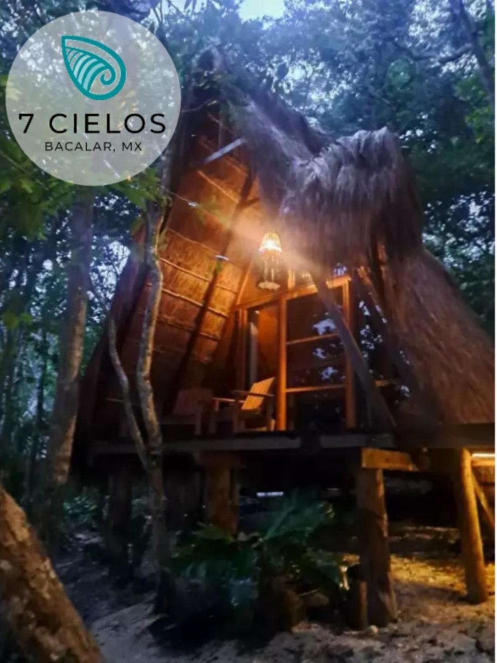 7 Cielos Bacalar. Dış mekan fotoğraf