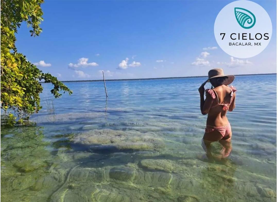 7 Cielos Bacalar. Dış mekan fotoğraf