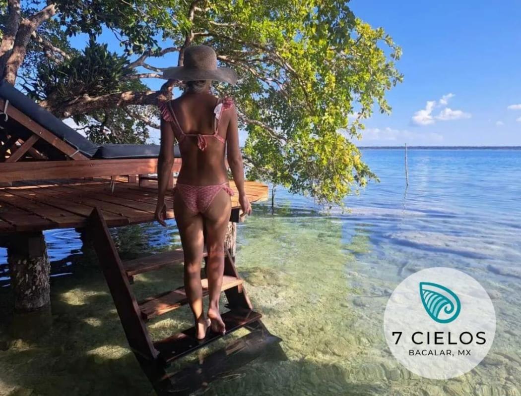 7 Cielos Bacalar. Dış mekan fotoğraf