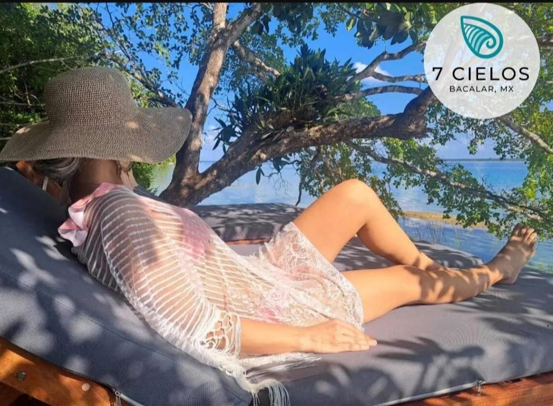7 Cielos Bacalar. Dış mekan fotoğraf