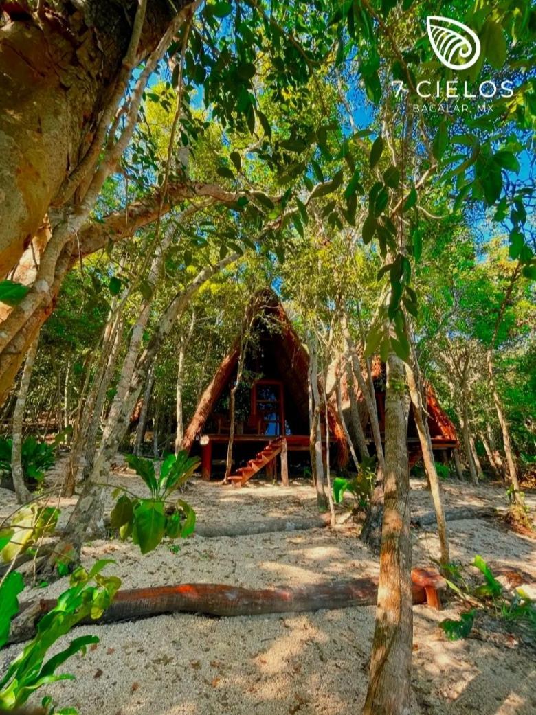 7 Cielos Bacalar. Dış mekan fotoğraf