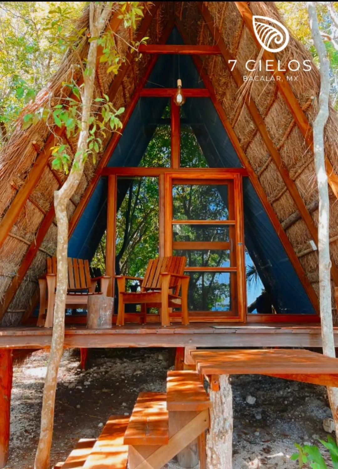 7 Cielos Bacalar. Dış mekan fotoğraf