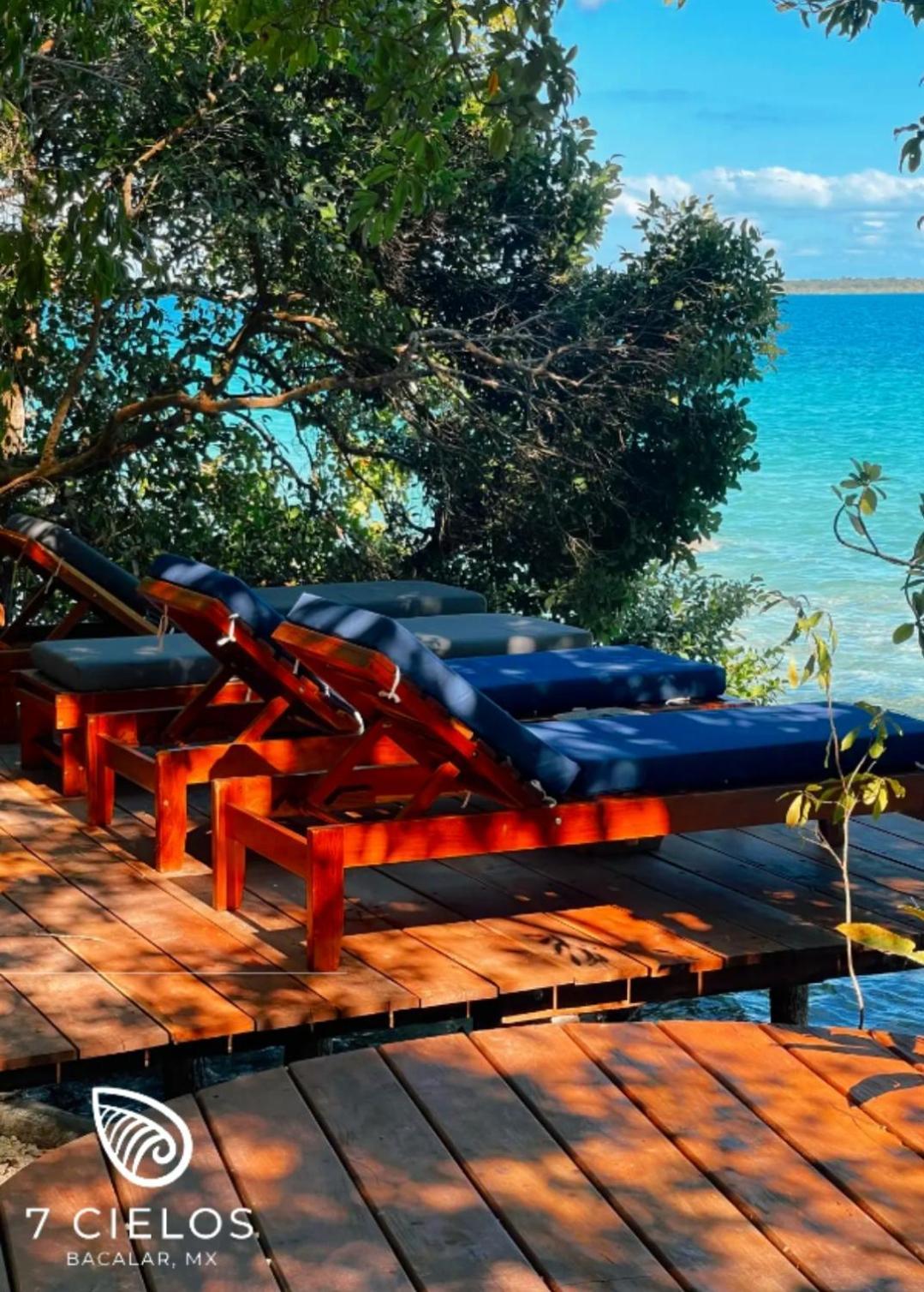 7 Cielos Bacalar. Dış mekan fotoğraf