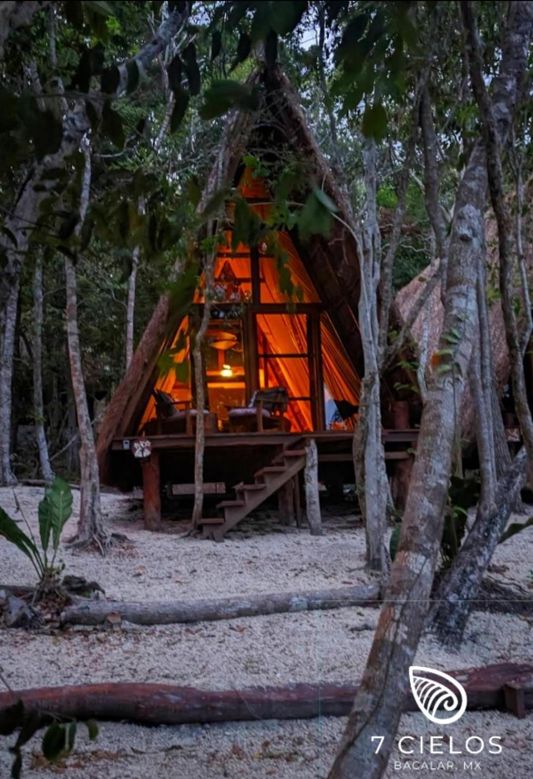 7 Cielos Bacalar. Dış mekan fotoğraf