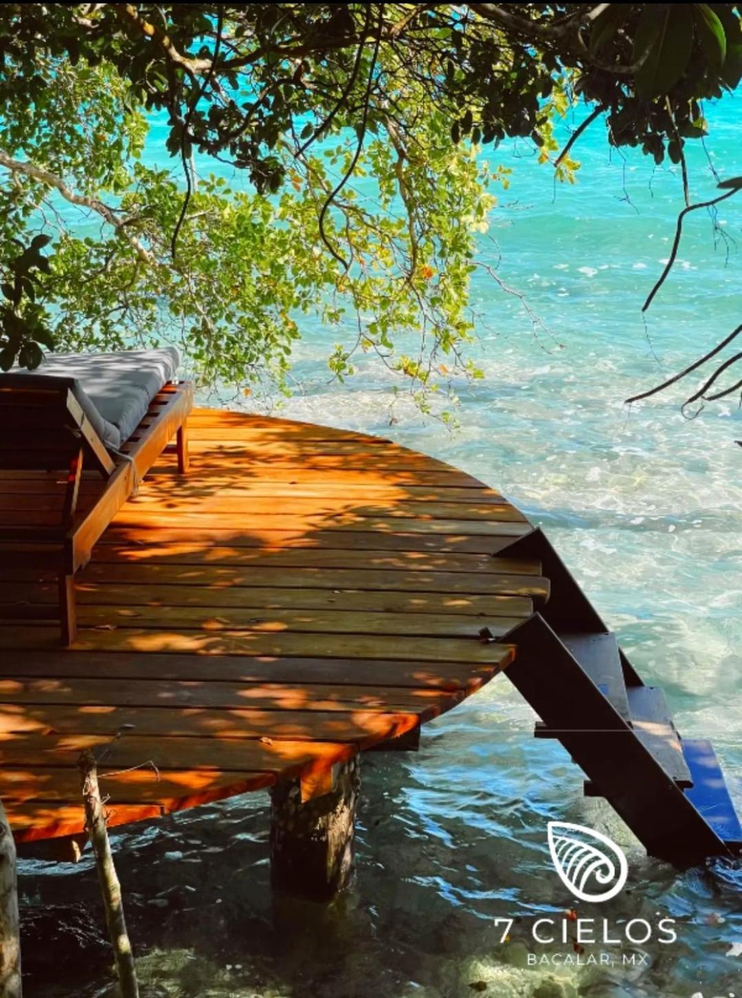 7 Cielos Bacalar. Dış mekan fotoğraf