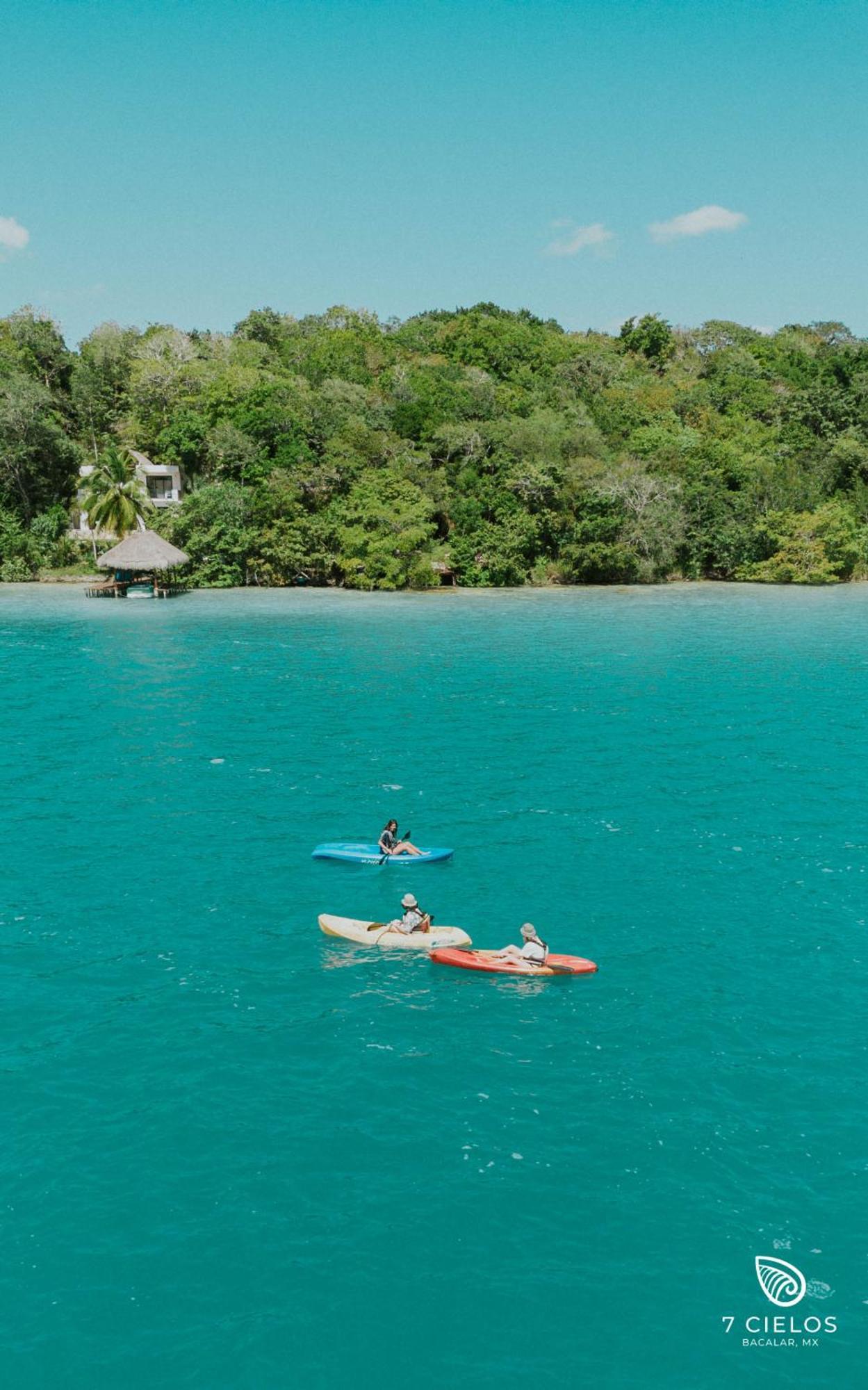 7 Cielos Bacalar. Dış mekan fotoğraf