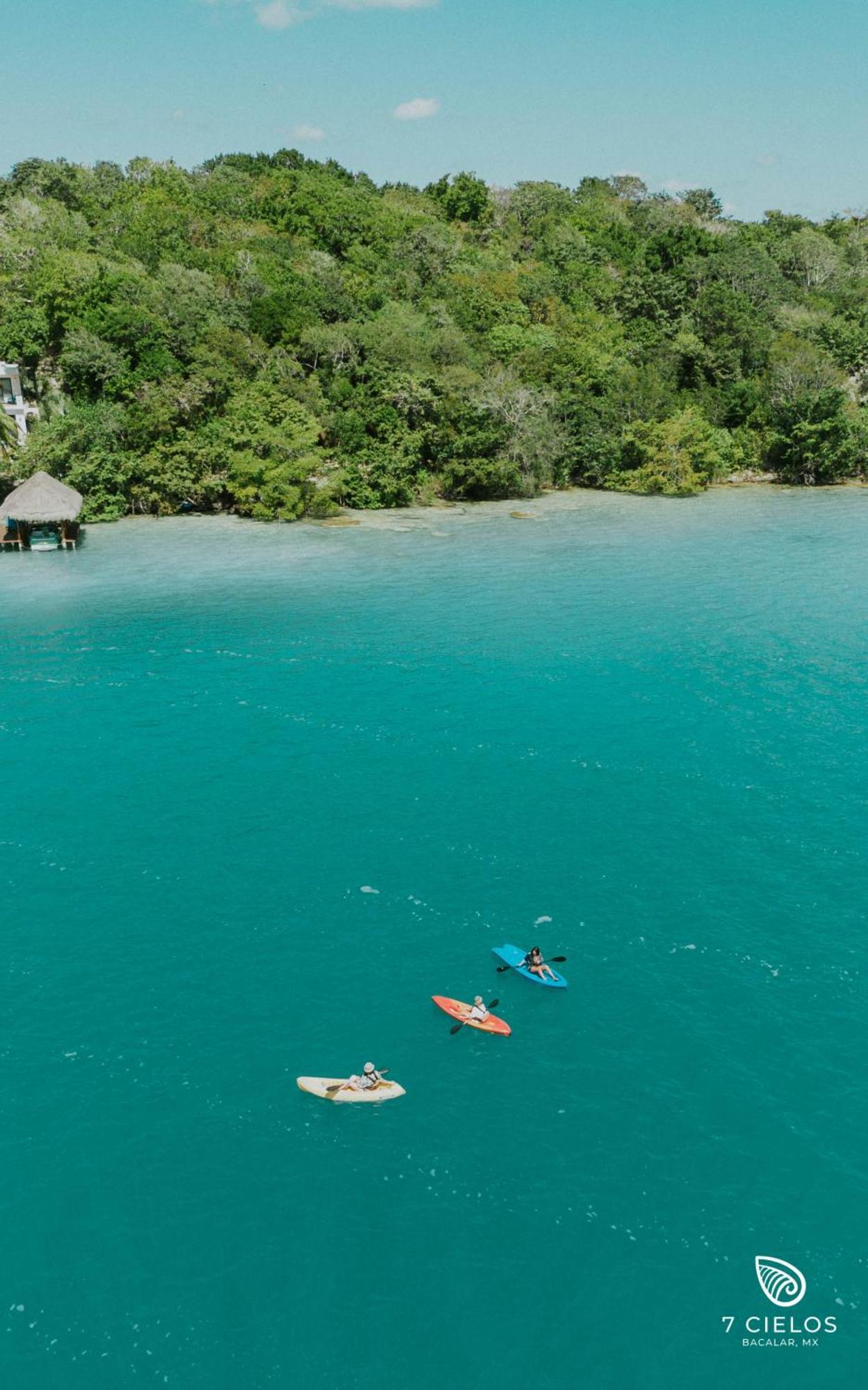 7 Cielos Bacalar. Dış mekan fotoğraf