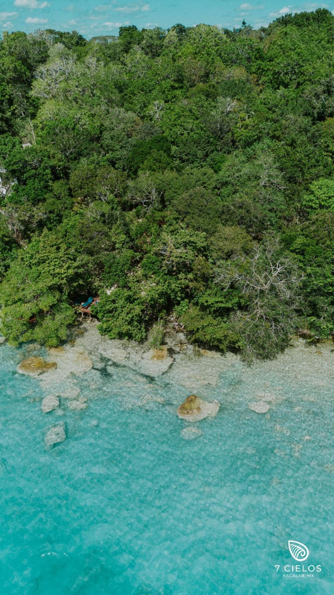 7 Cielos Bacalar. Dış mekan fotoğraf
