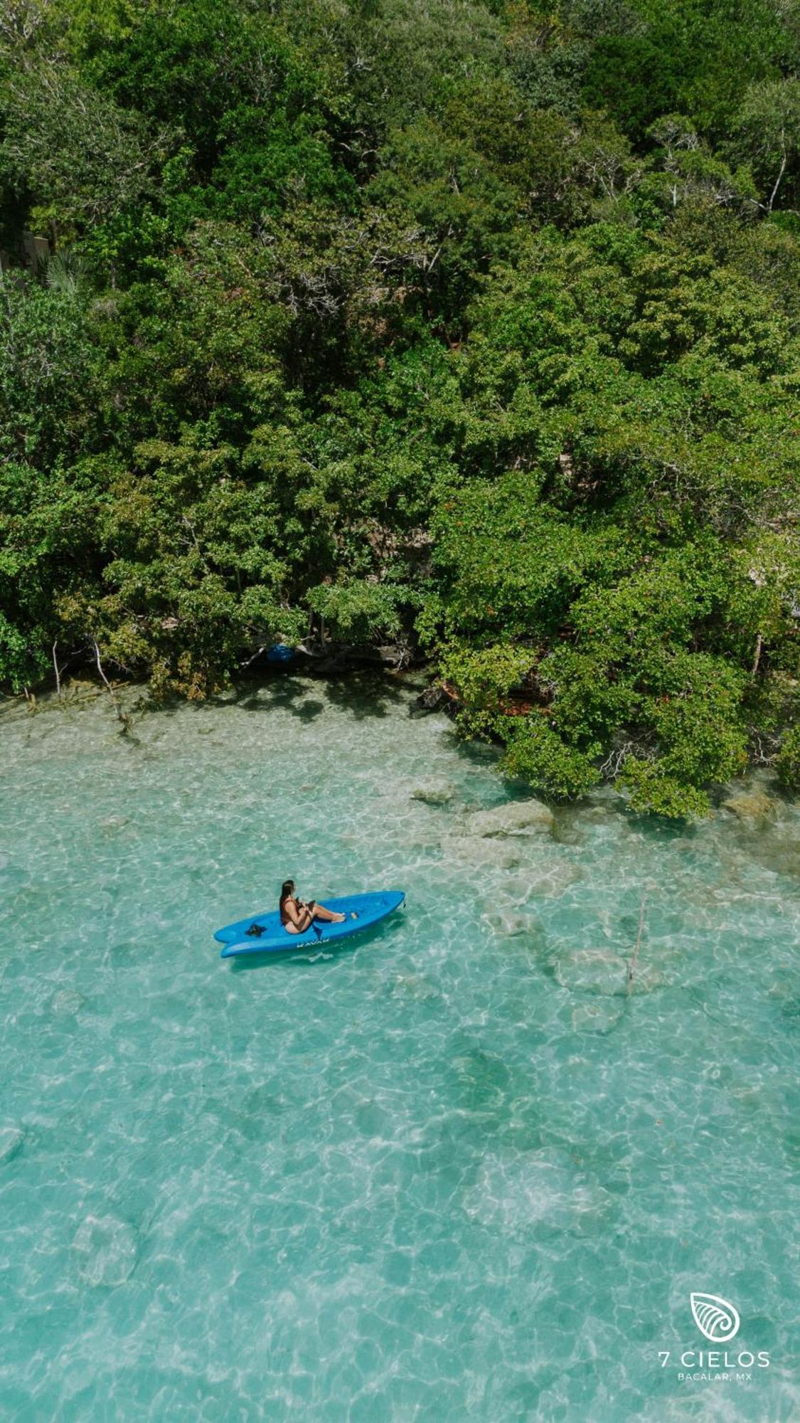 7 Cielos Bacalar. Dış mekan fotoğraf