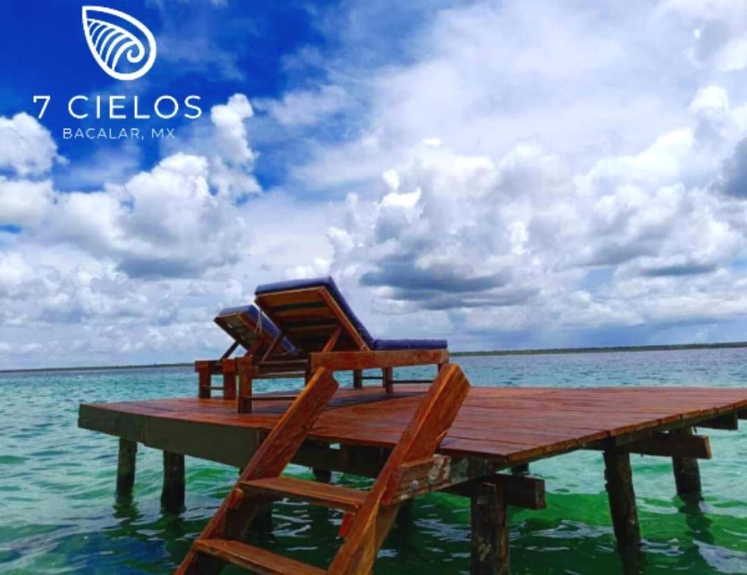 7 Cielos Bacalar. Dış mekan fotoğraf