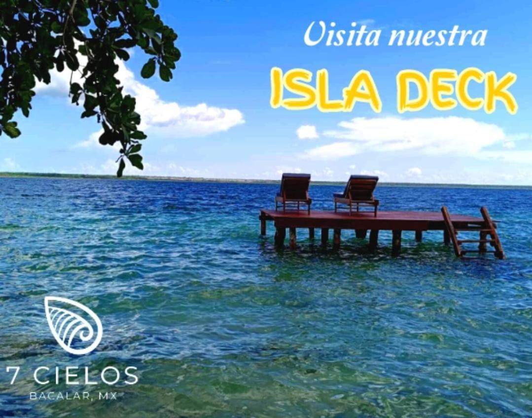 7 Cielos Bacalar. Dış mekan fotoğraf