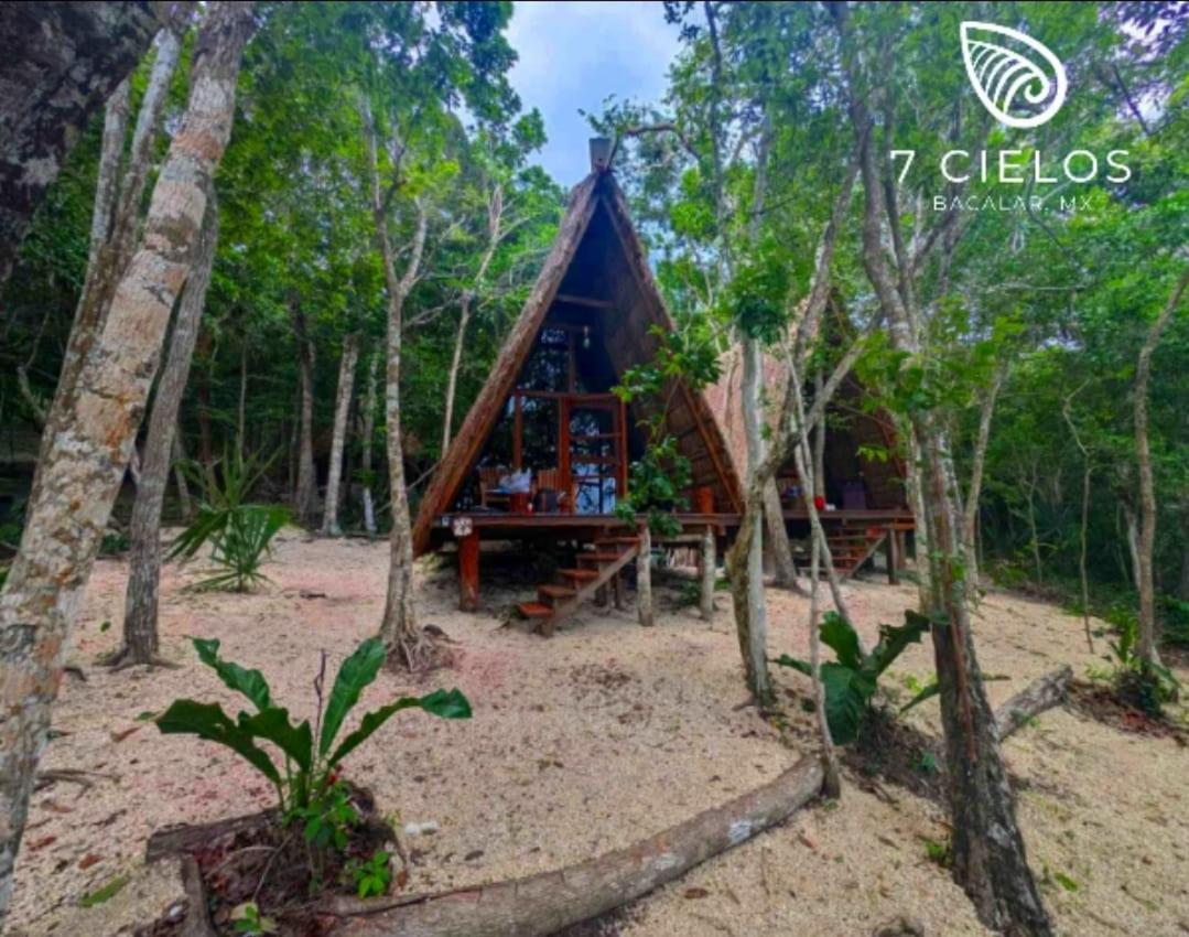 7 Cielos Bacalar. Dış mekan fotoğraf