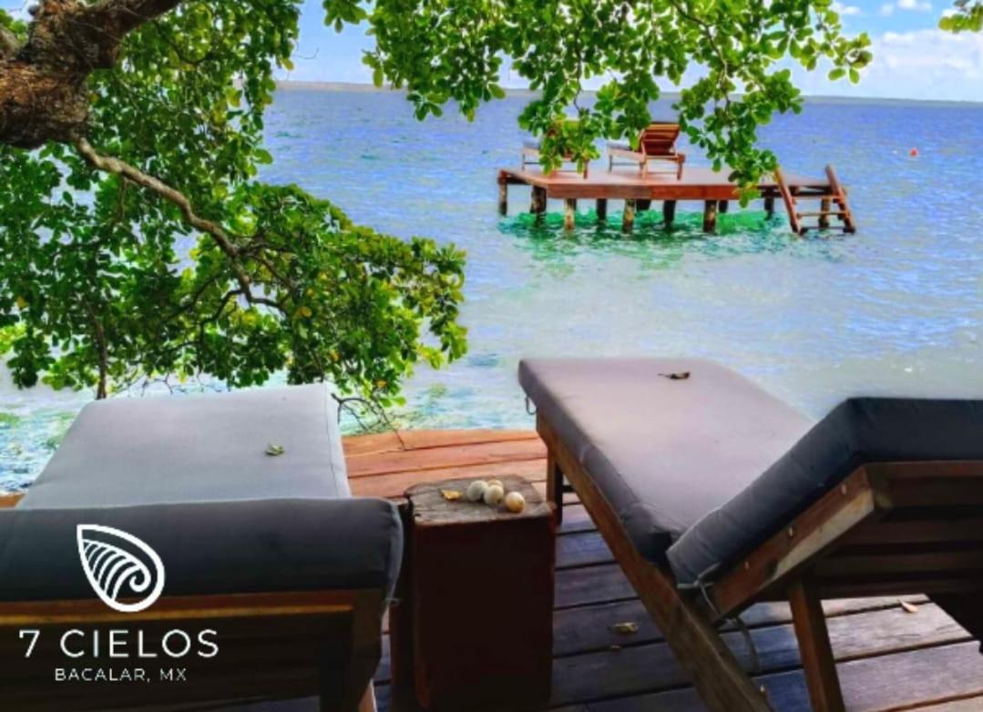7 Cielos Bacalar. Dış mekan fotoğraf
