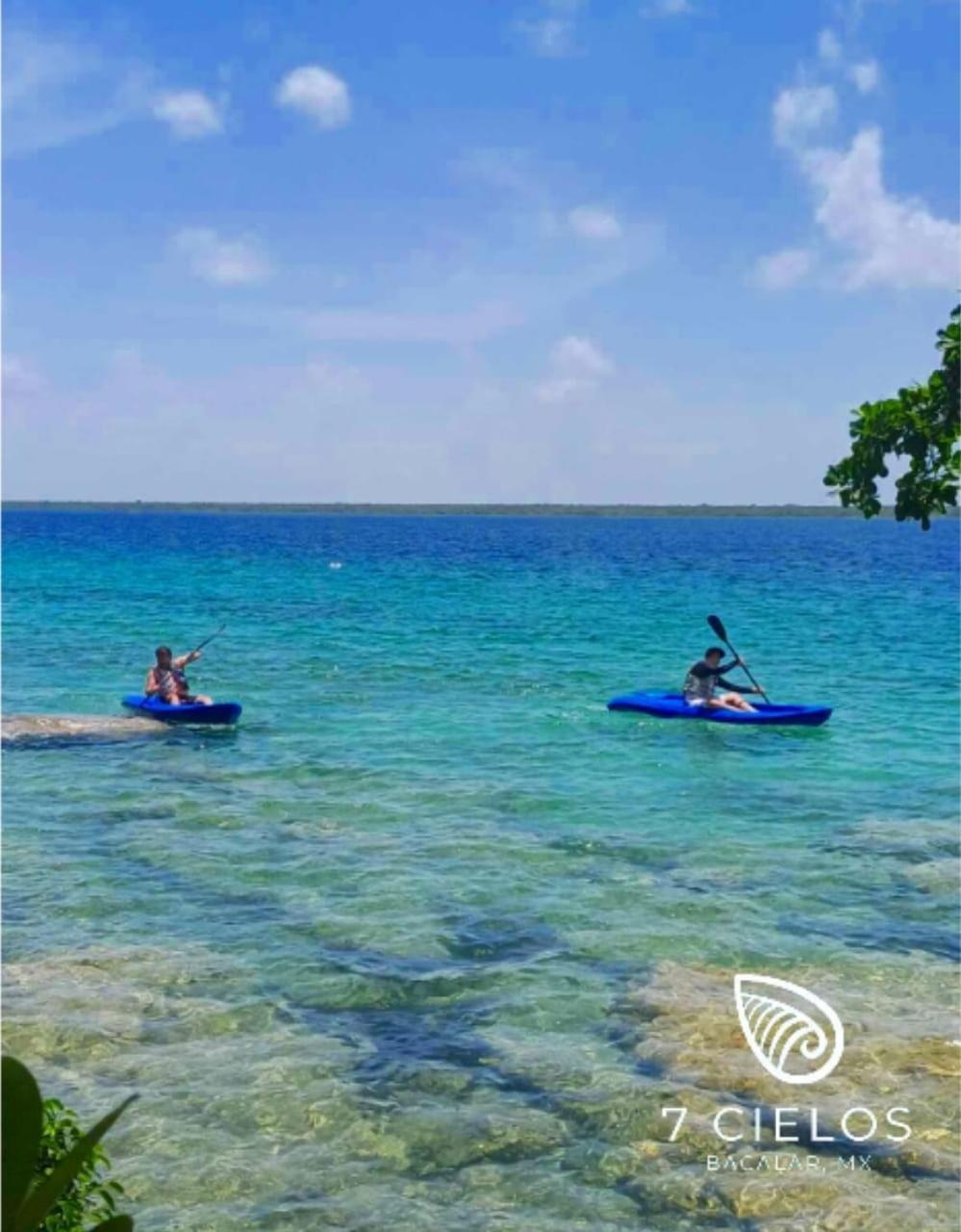 7 Cielos Bacalar. Dış mekan fotoğraf