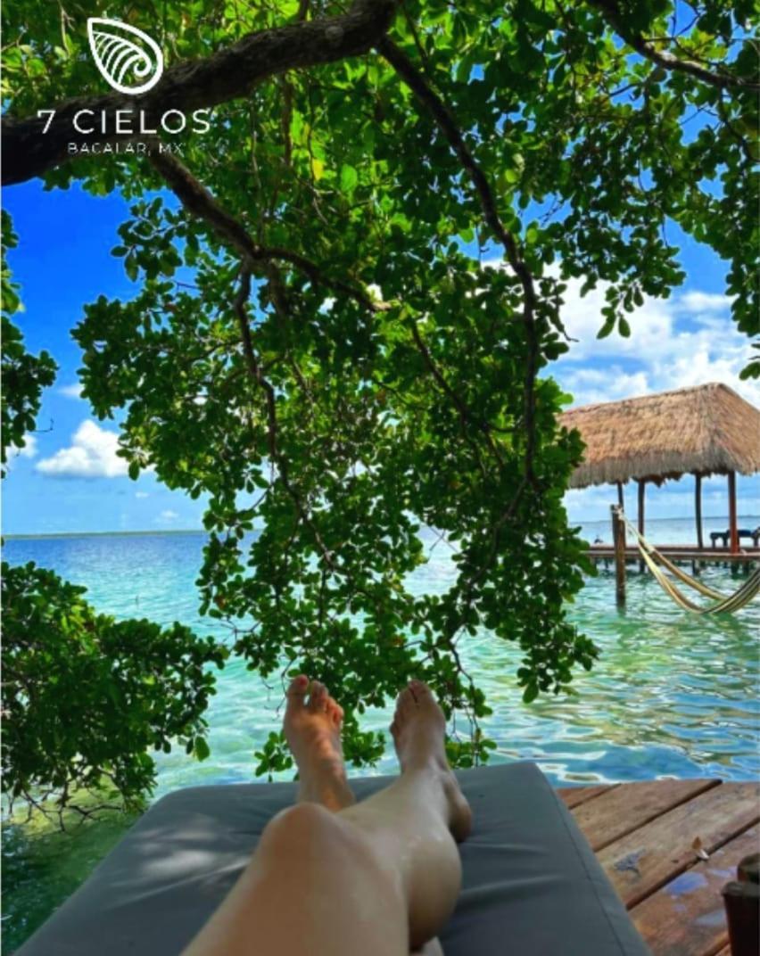 7 Cielos Bacalar. Dış mekan fotoğraf