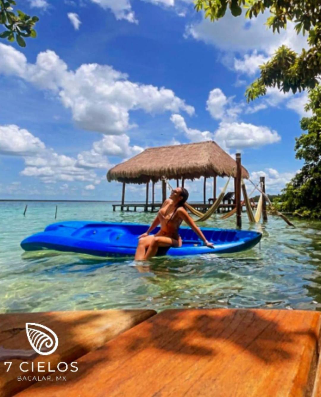 7 Cielos Bacalar. Dış mekan fotoğraf